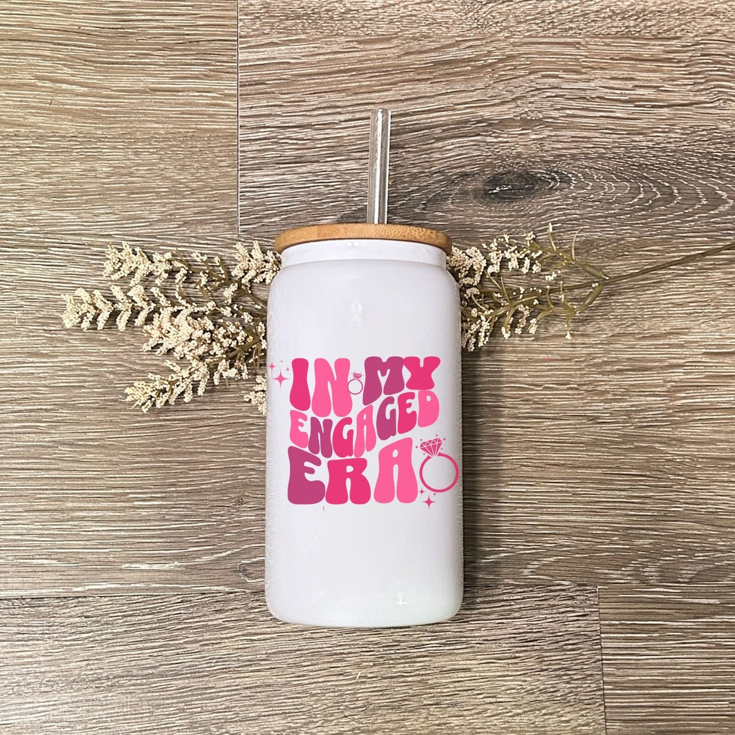 Future Mrs Glass Can 16oz Tumbler W/Ring